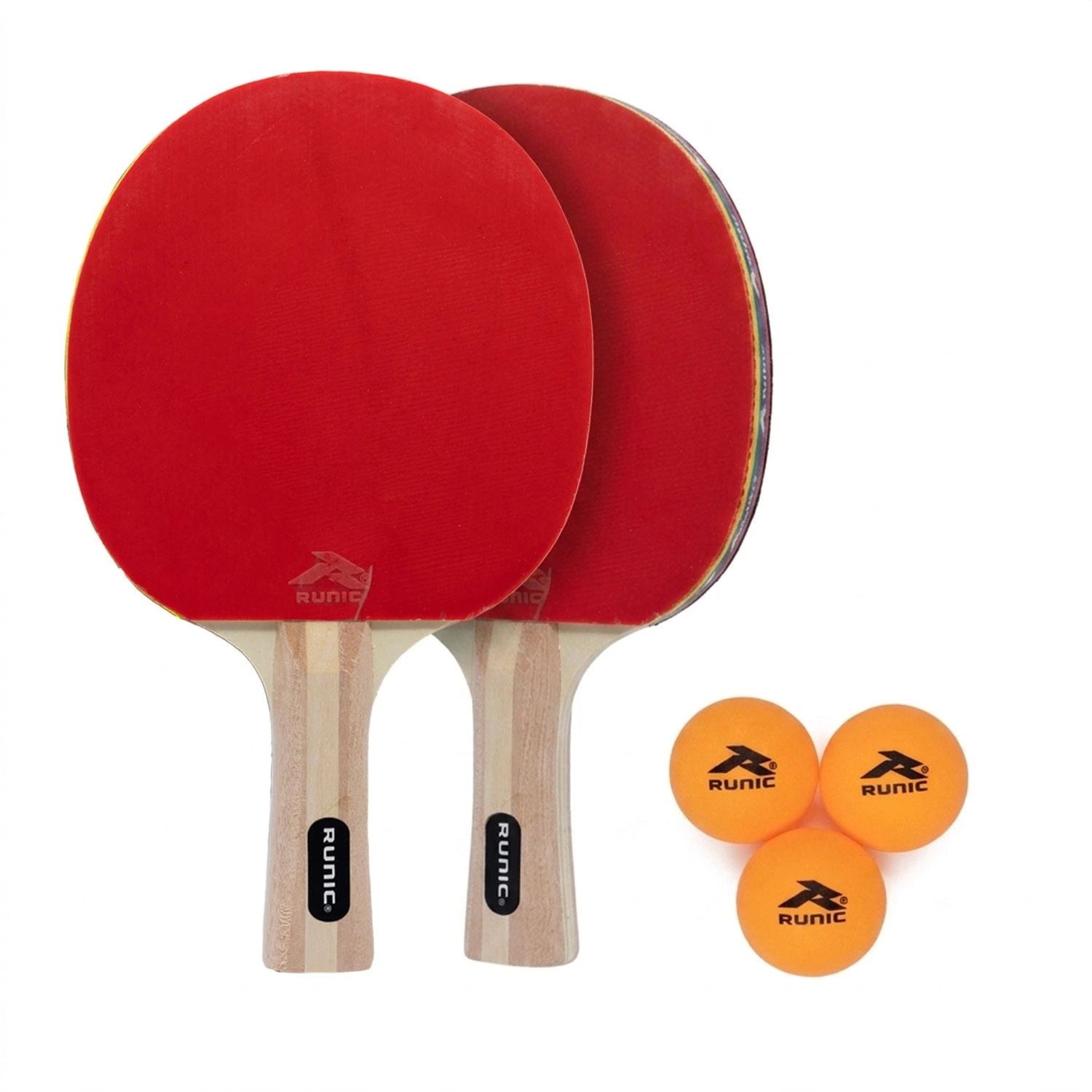 Set Runic Ping Pong Completo con raquetas y pelotas