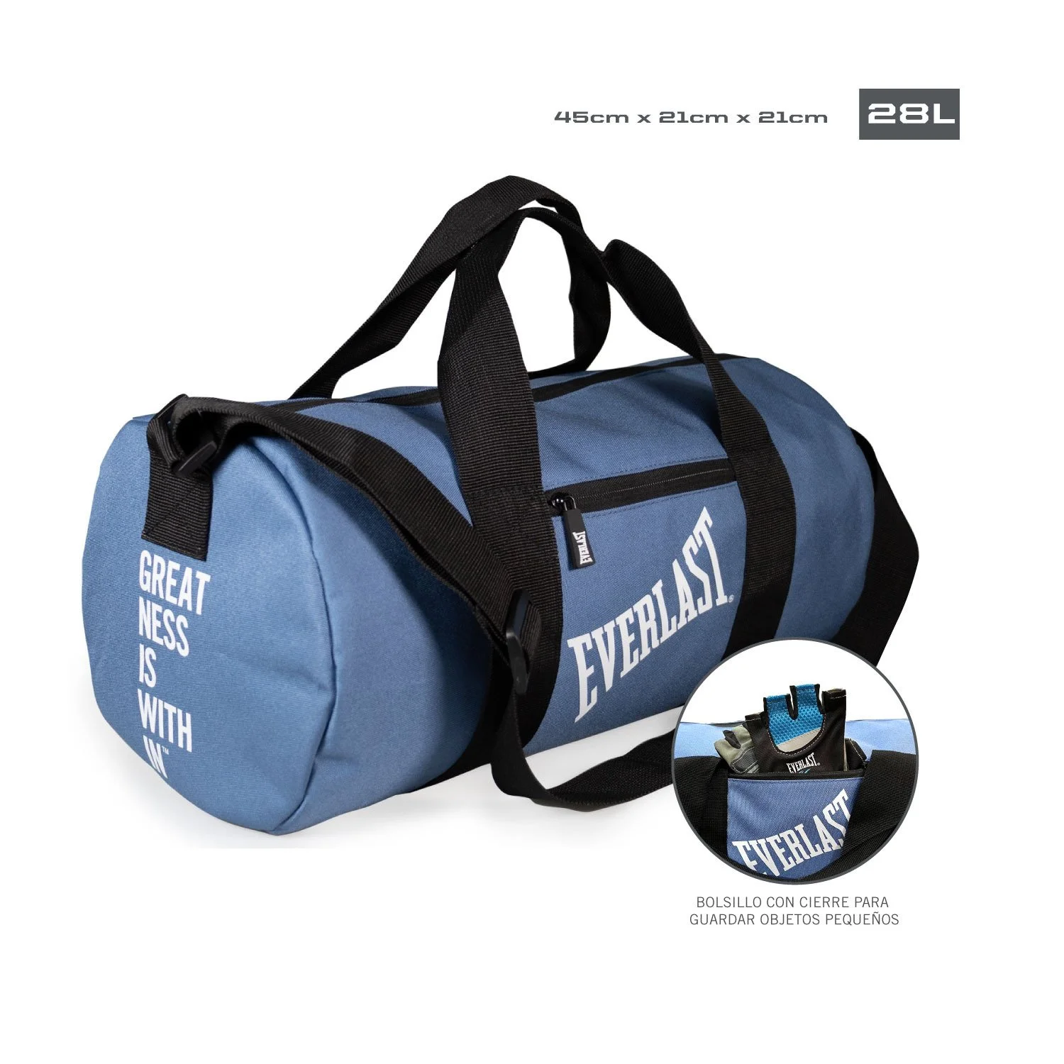 Bolsa Everlast Deportiva Ligera con correas ajustables