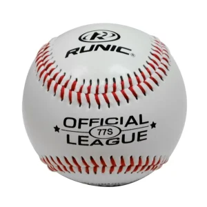 bola de besibol runic oficial de material sintetico