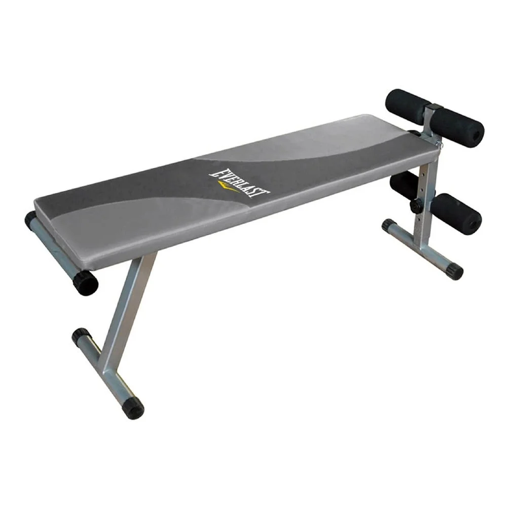 Banco abdominal inclinado Everlast acero