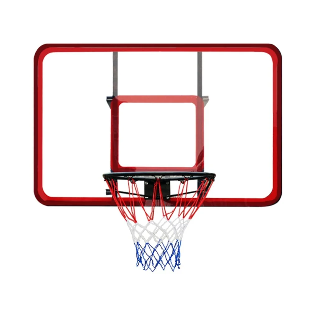 tablero de baloncesto con estructura acrilico