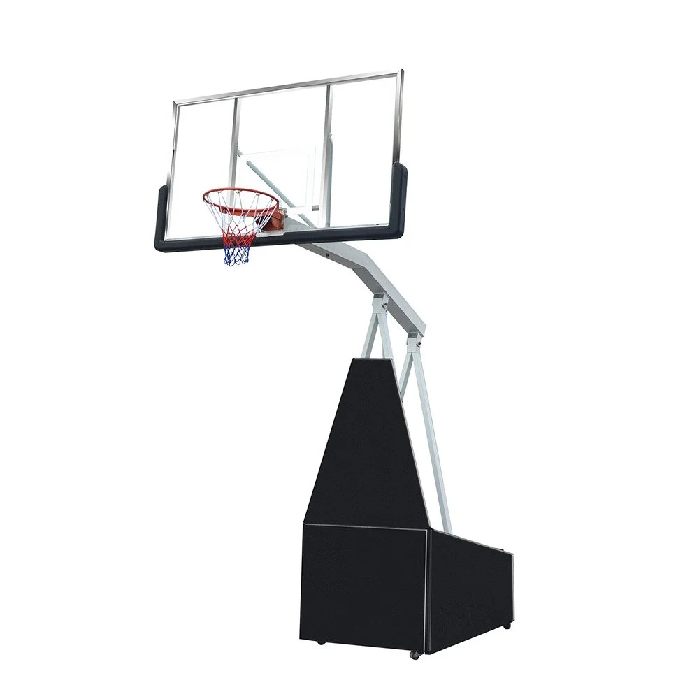 detalle de la estructura del tablero de baloncesto