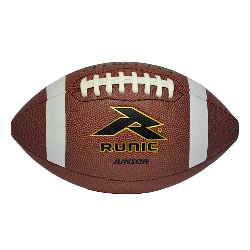 balon runic de futbol americano junior de cuero sintetico