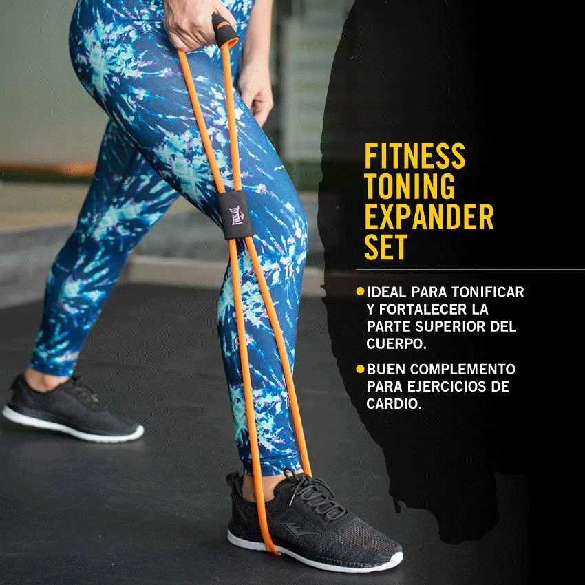 Bandas Resistencia Versátiles Everlast para entrenamiento de piernas