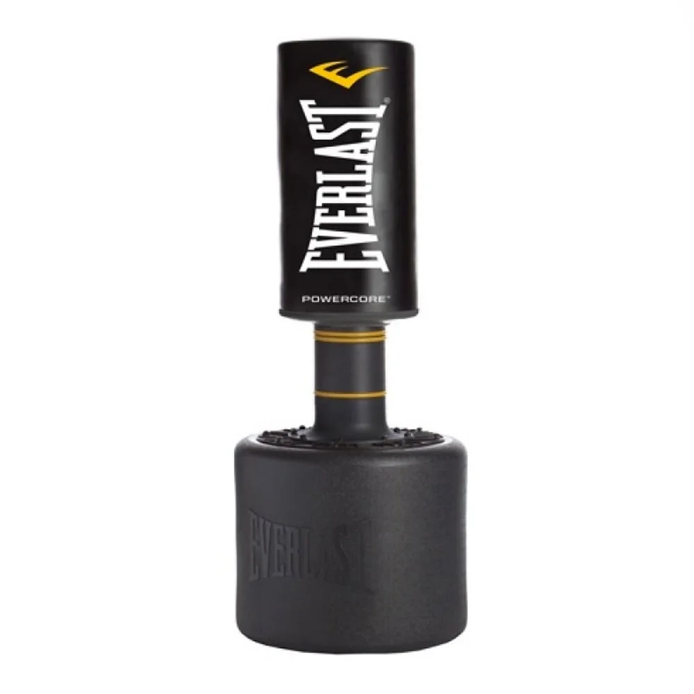 saco con base powercore everlast, saco de boxeo ajustable