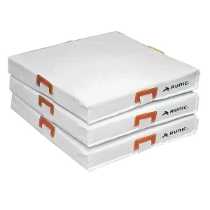set de bases runic 3pcs 14x14x2 para softbol o beisbol infantil