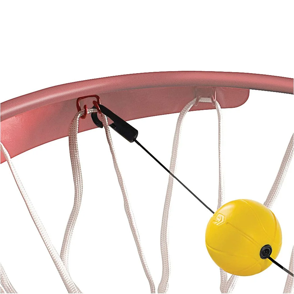 Detalle del entrenador optico de tiro baloncesto