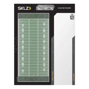 tablero para coach de futbol americano con marcador de borrado en seco
