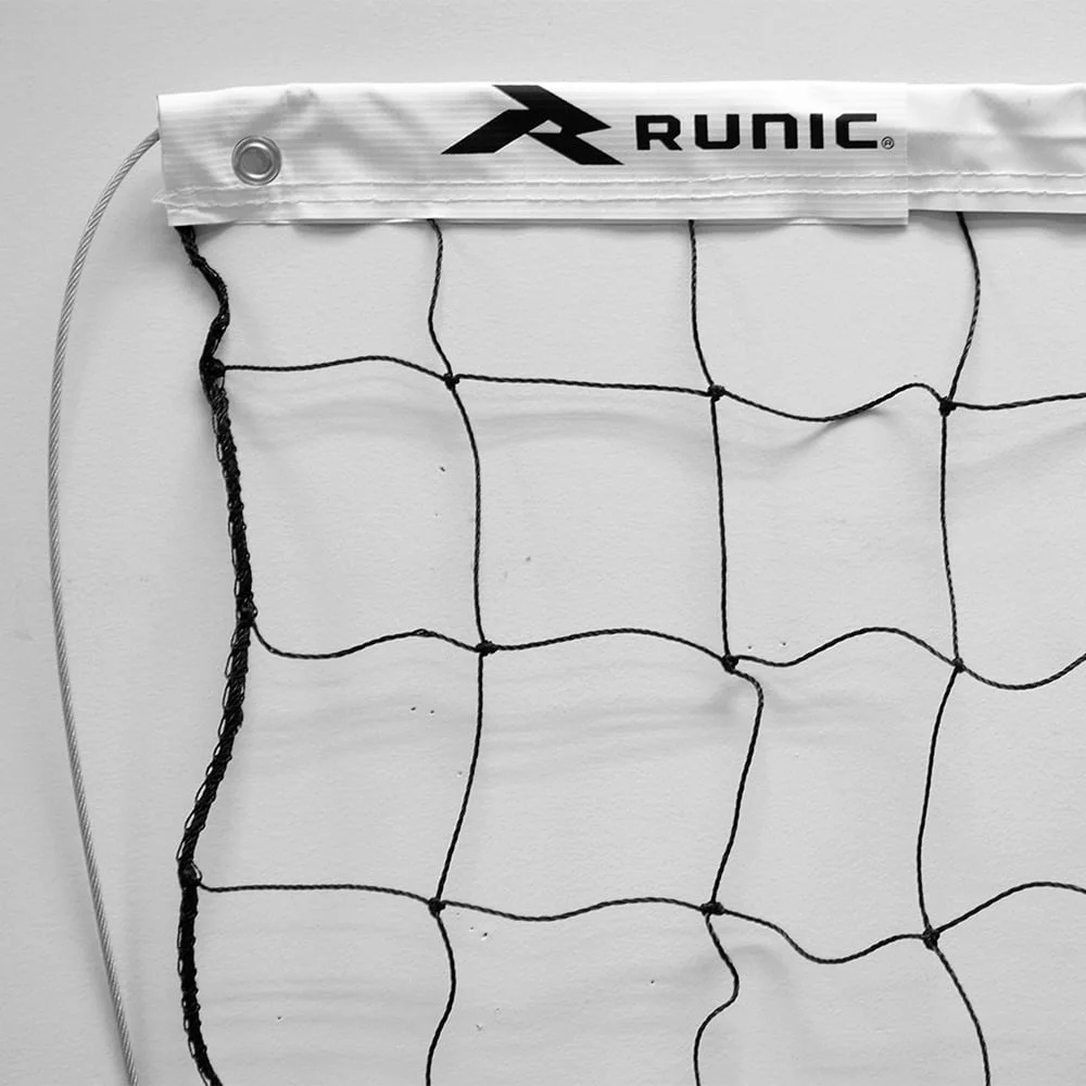 red de voleibol runic 2mm nylon para partidos y entrenamientos