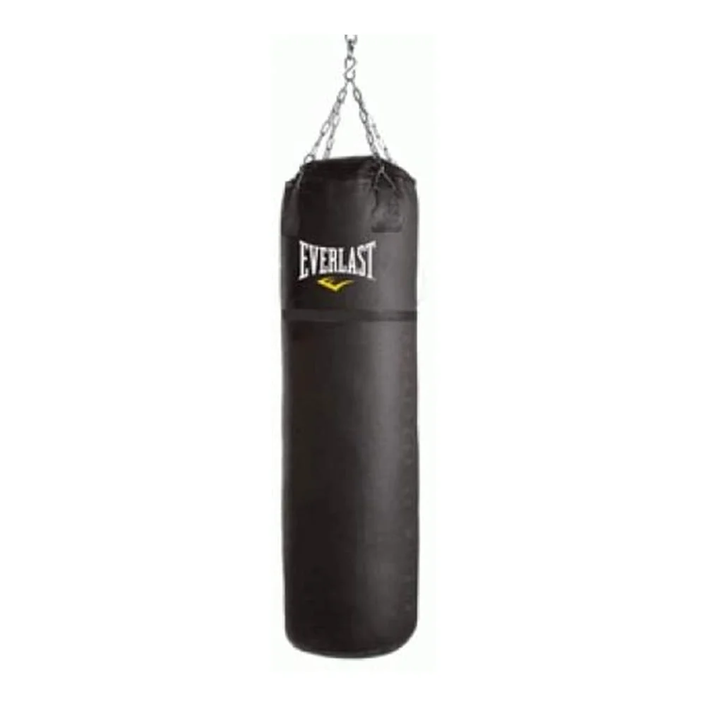 saco de boxeo everlast cuero 70lbs, saco de boxeo de alta calidad