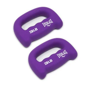 Pesas de Mano Everlast Ergonomicas 6lb para entrenamiento fitness.