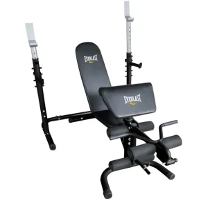 Banco multifuncional p/squat Everlast gimnasio