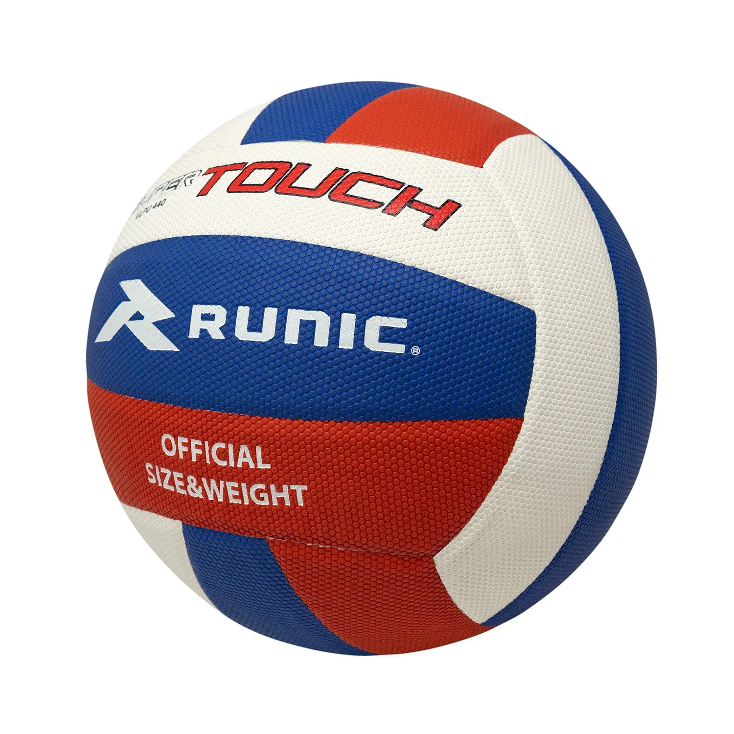 detalle del balon de voleibol, tecnología de punta de Runic