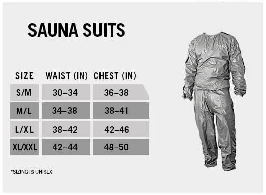 Traje sauna Everlast de PVC resistente