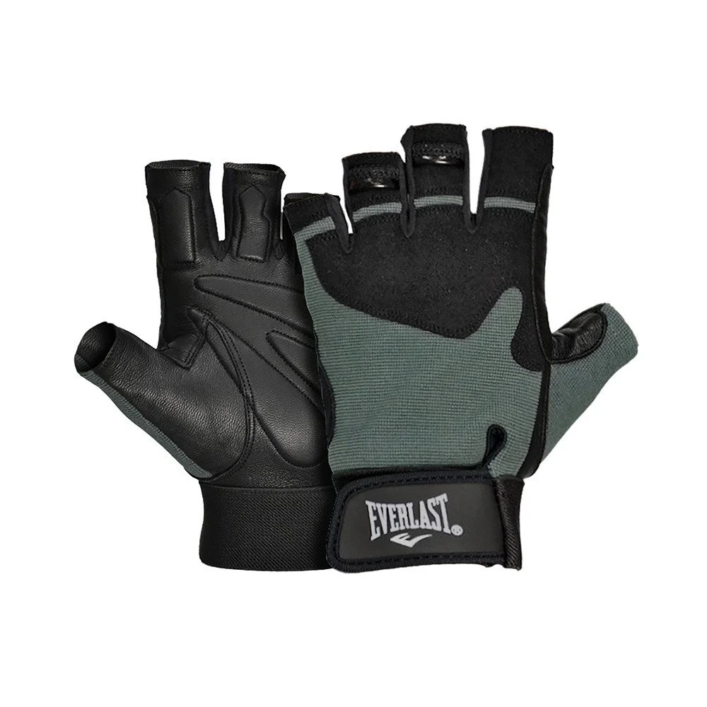 Guantes para Pesas Everlast Velcro, ajuste anatómico y duradero.