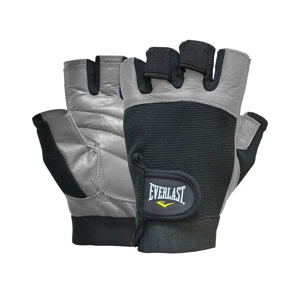 Guantes Gimnasio Everlast Authority II GY Protección y Confort