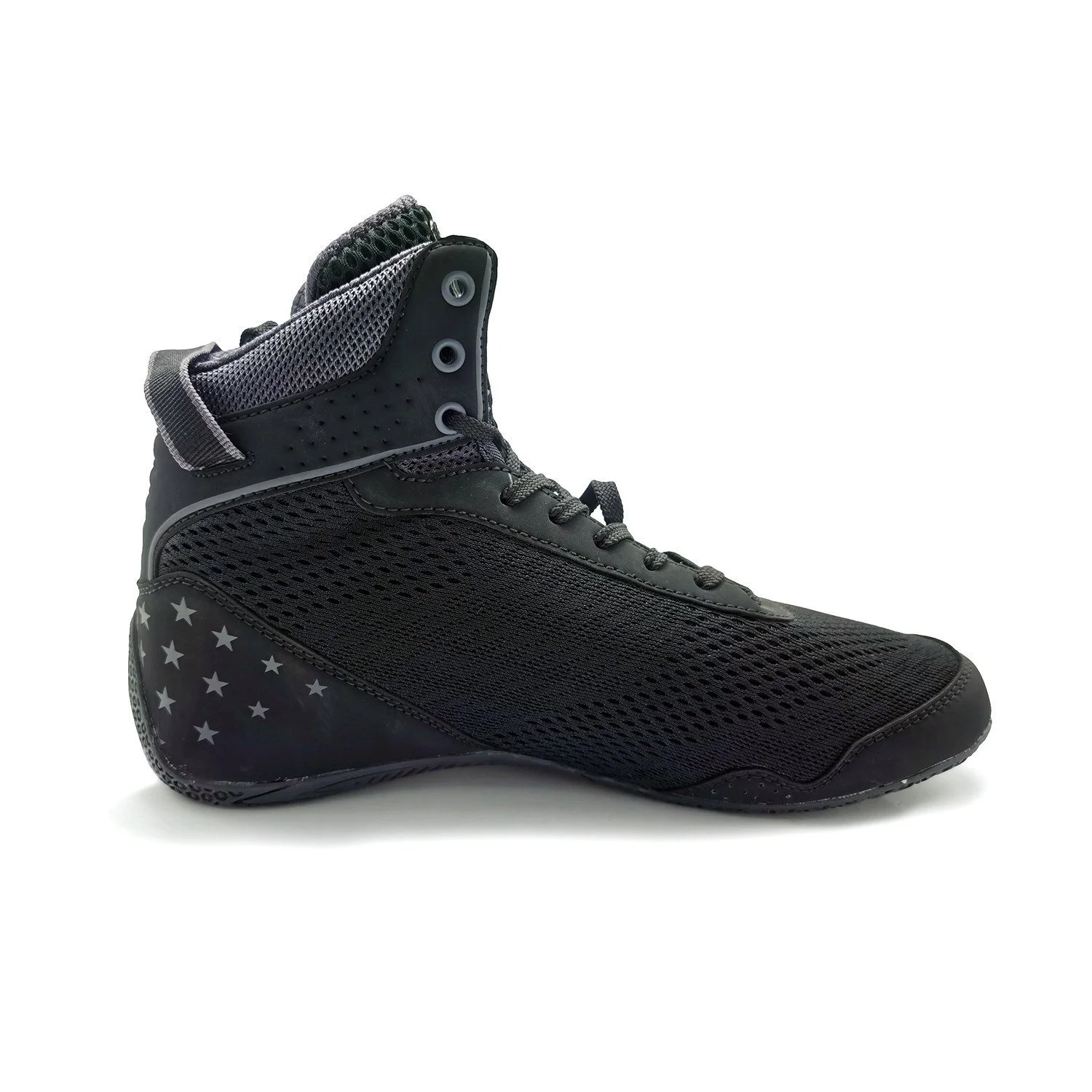 detalle de la suela de goma de las botas de boxeo everlast forceknit II 110y