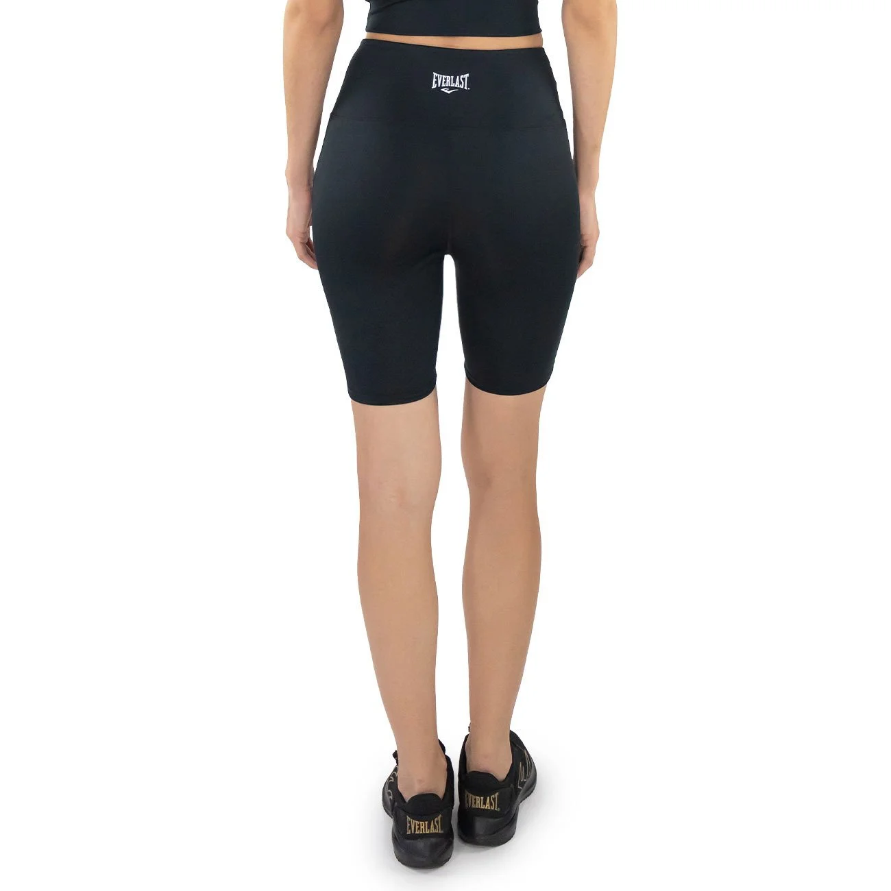detalle del material del short poliester everlast