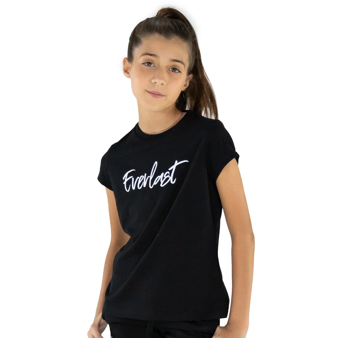 t-shirt everlast jr logo deportivo para niñas