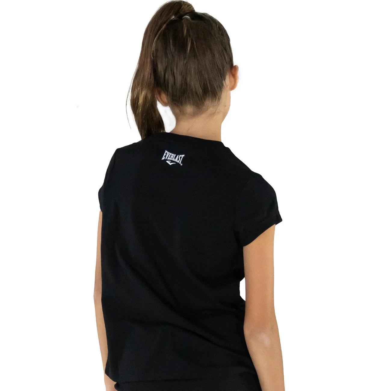 detalles del t-shirt everlast jr logo deportivo