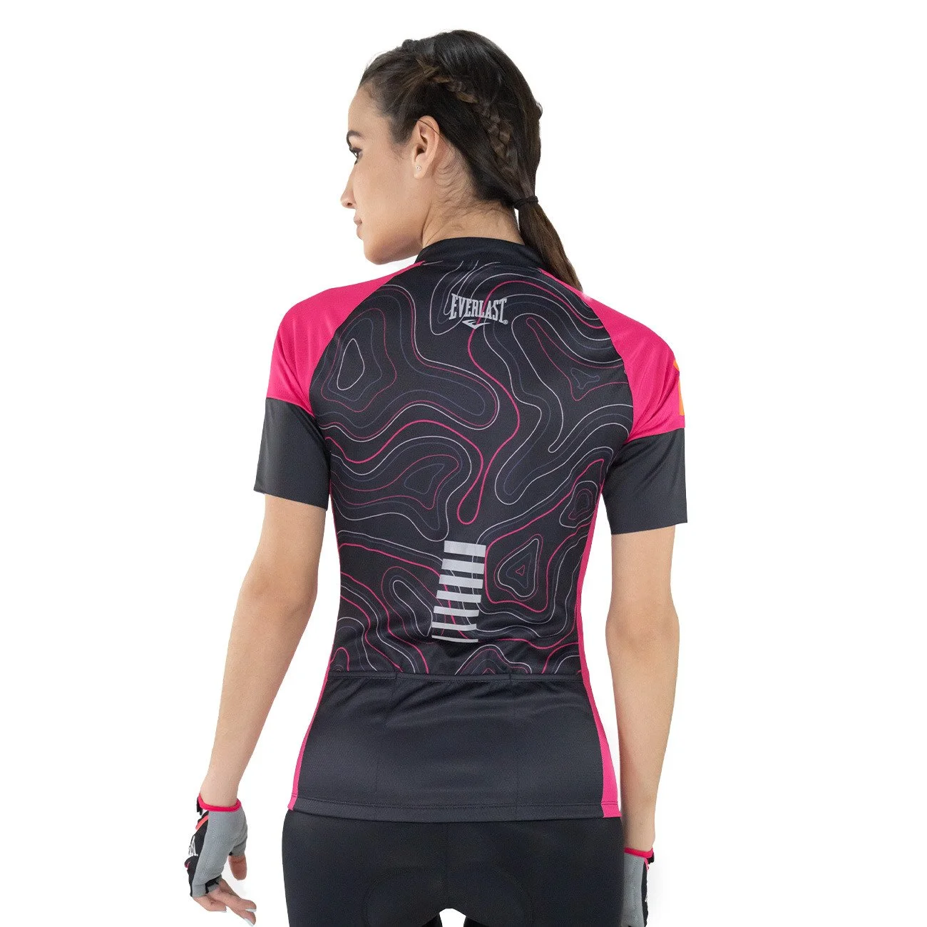 detalle del cuello del jersey poliester everlast cys ps