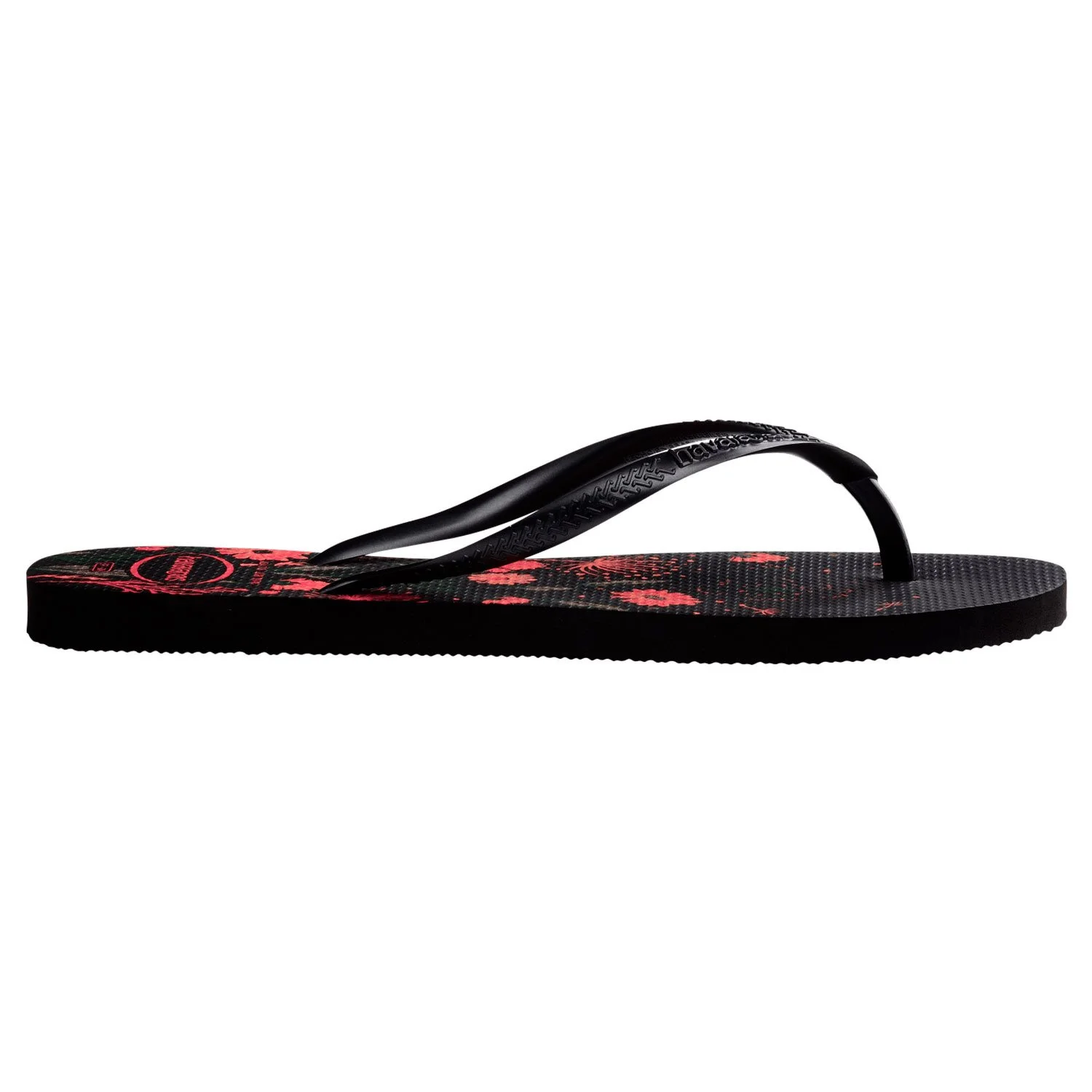 detalle de la suela de las sandalias havaianas