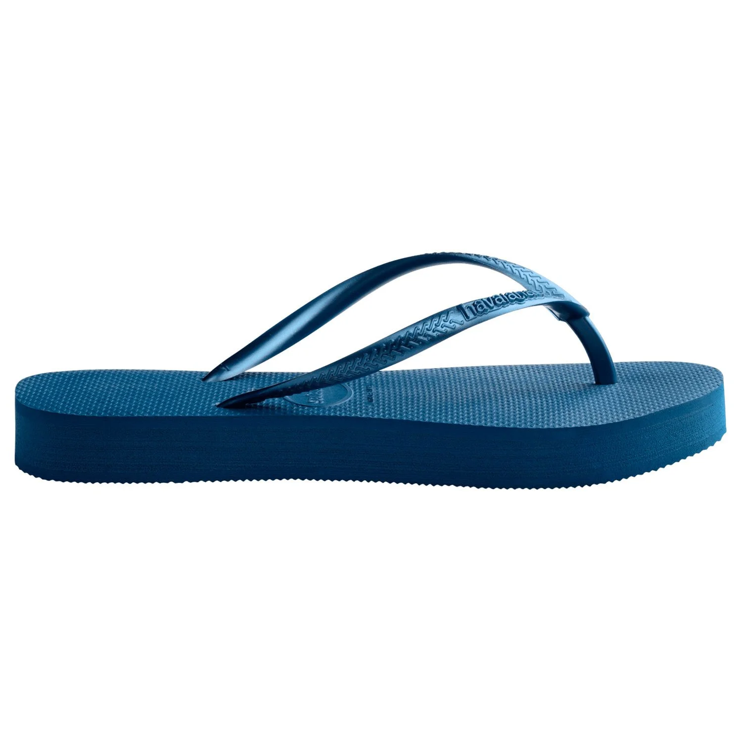 detalle del talón, sandalia havaianas