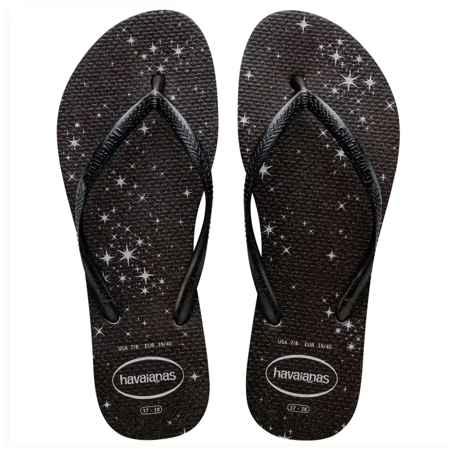sandalias havaianas slim gloss fc, sandalias de caucho