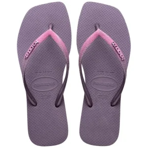 sandalias havaianas slim square glt fc, sandalias de caucho