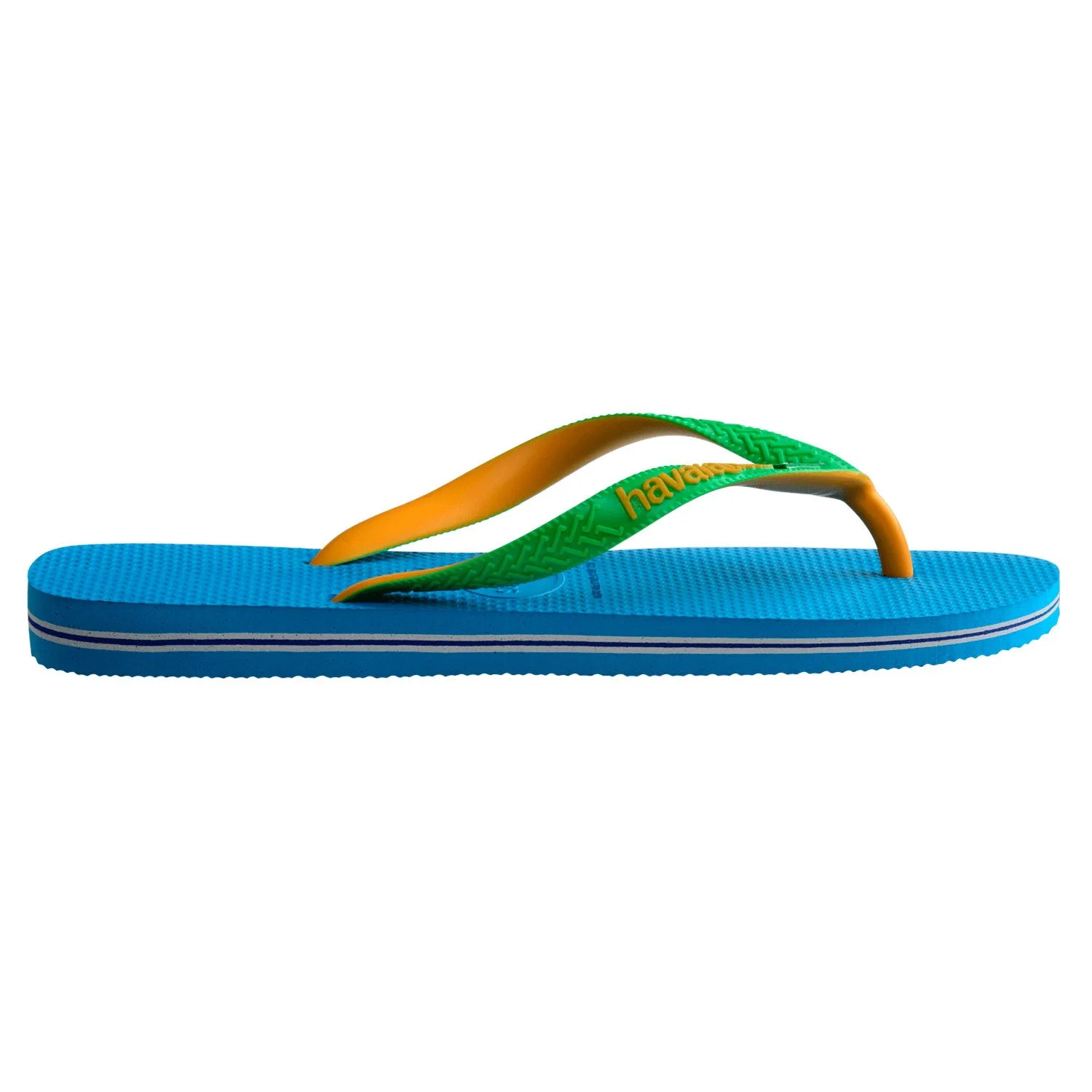 detalle de la suela de las sandalias havaianas