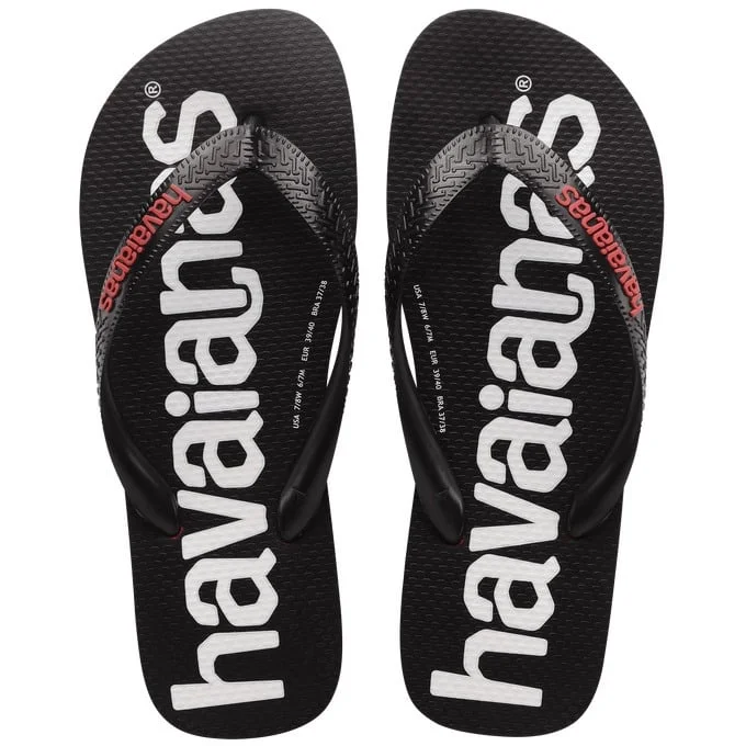 sandalias havaianas top logomania 2, sandalias de caucho