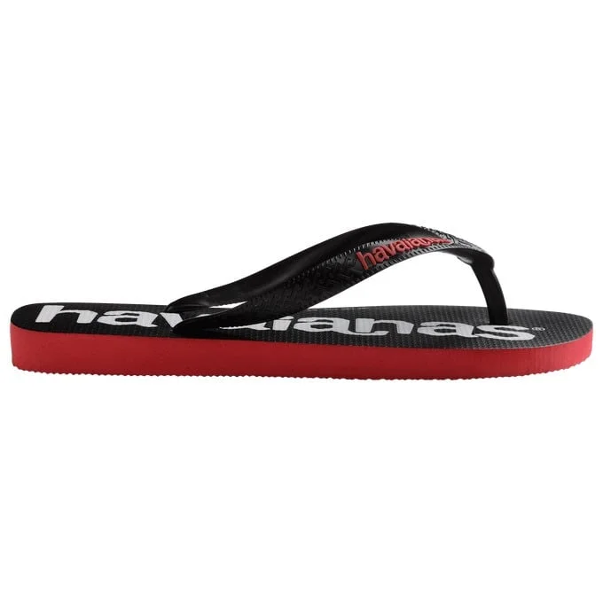 detalle de la suela, sandalias havaianas top logomania 2