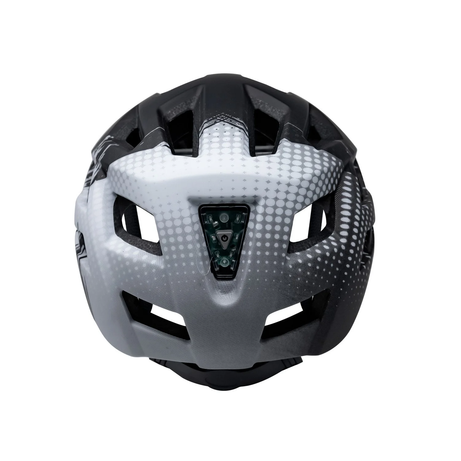 luz trasera integrada en el casco de ciclismo everlast