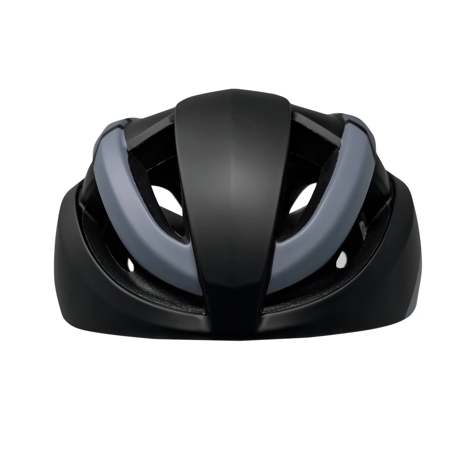 detalle del material del casco de ciclismo