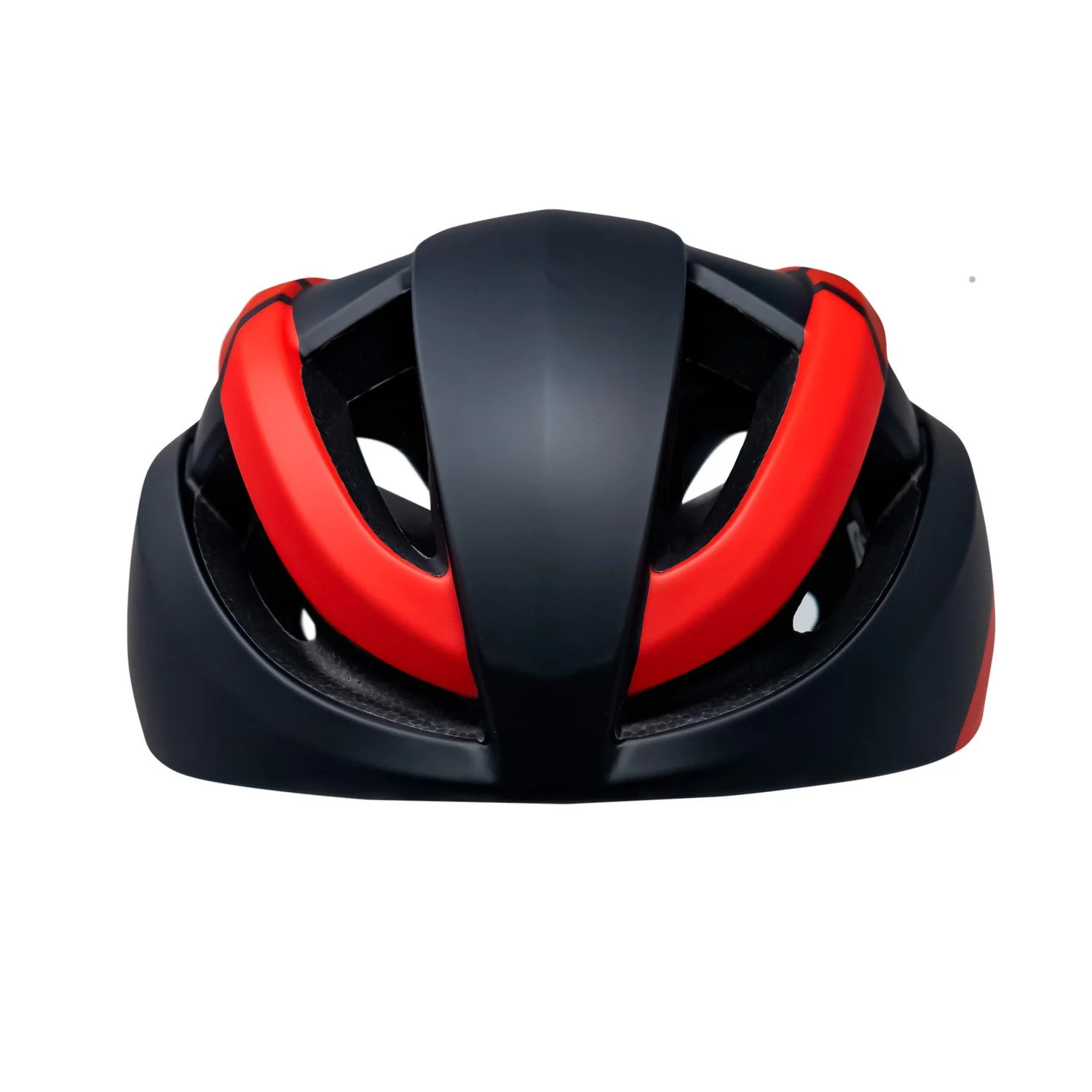 detalle del material de foam del casco de ciclismo everlast