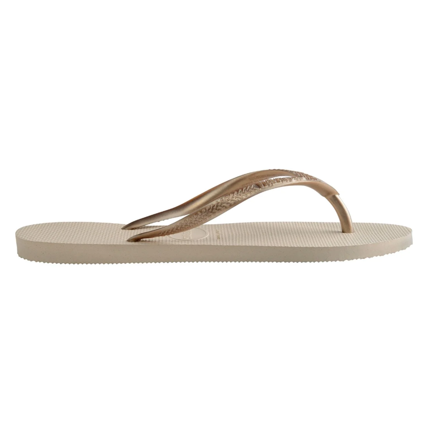 detalle de la suela de las sandalias havaianas