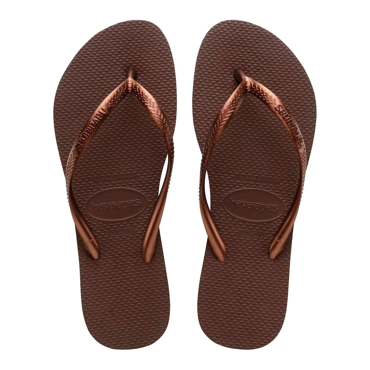 sandalias havaianas slim fc versatiles, sandalias de caucho