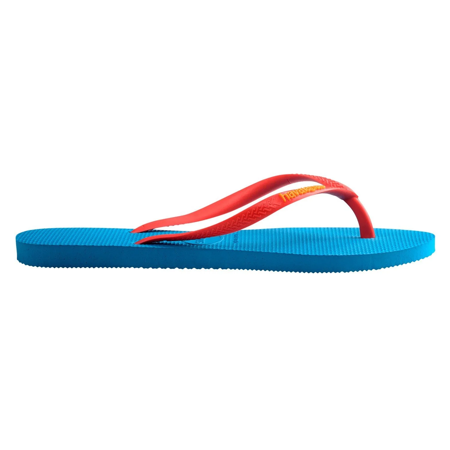 detalle logo pop-up, sandalias havaianas