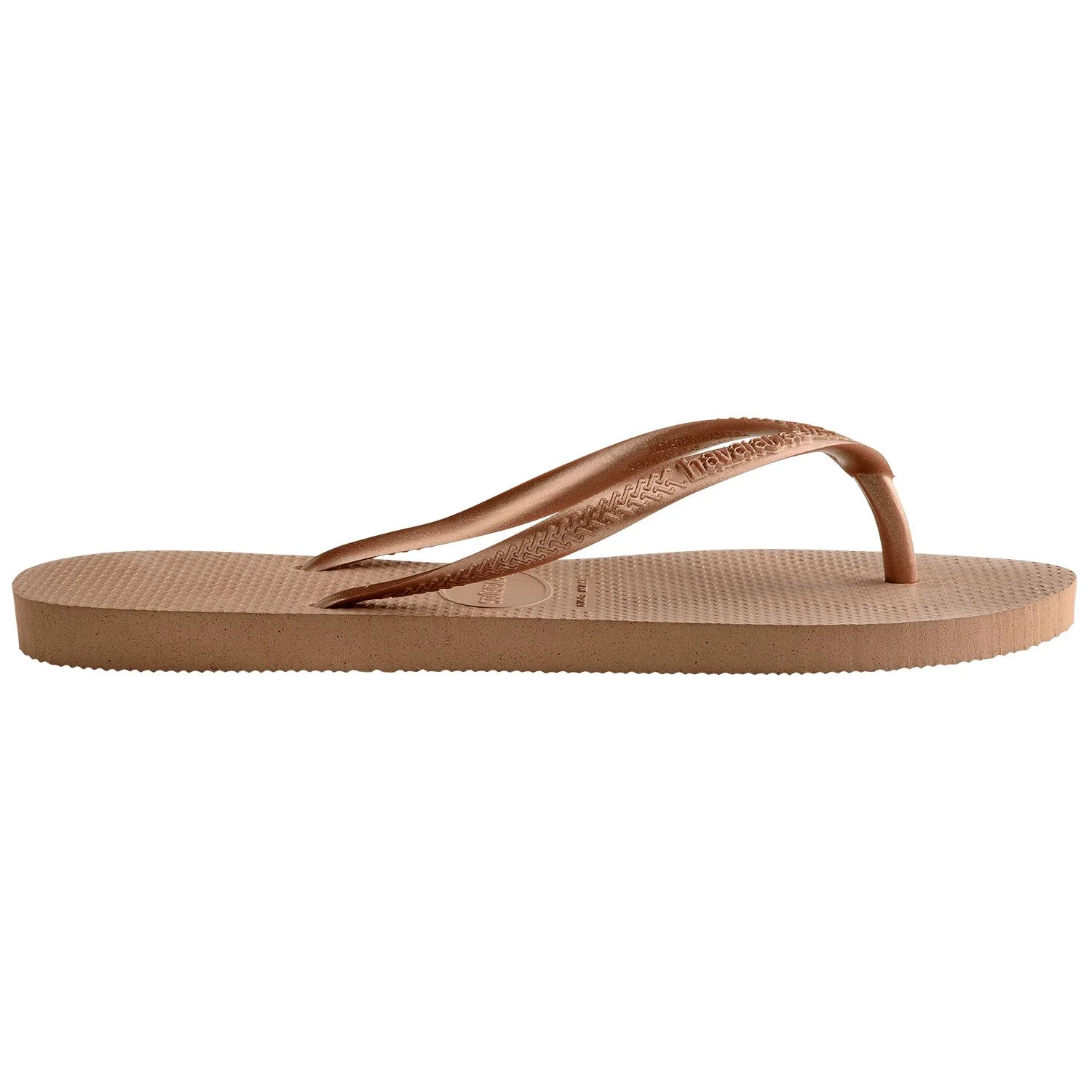 detalle de la suela, sandalias havaianas
