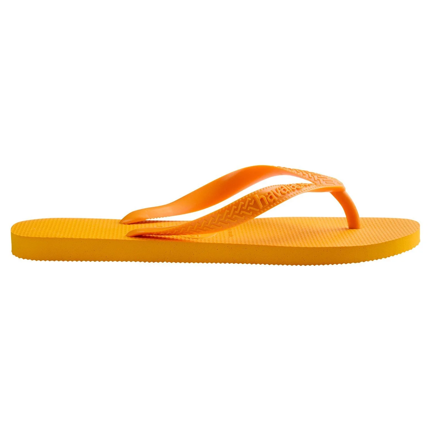 sandalia havaiana, detalle del talón