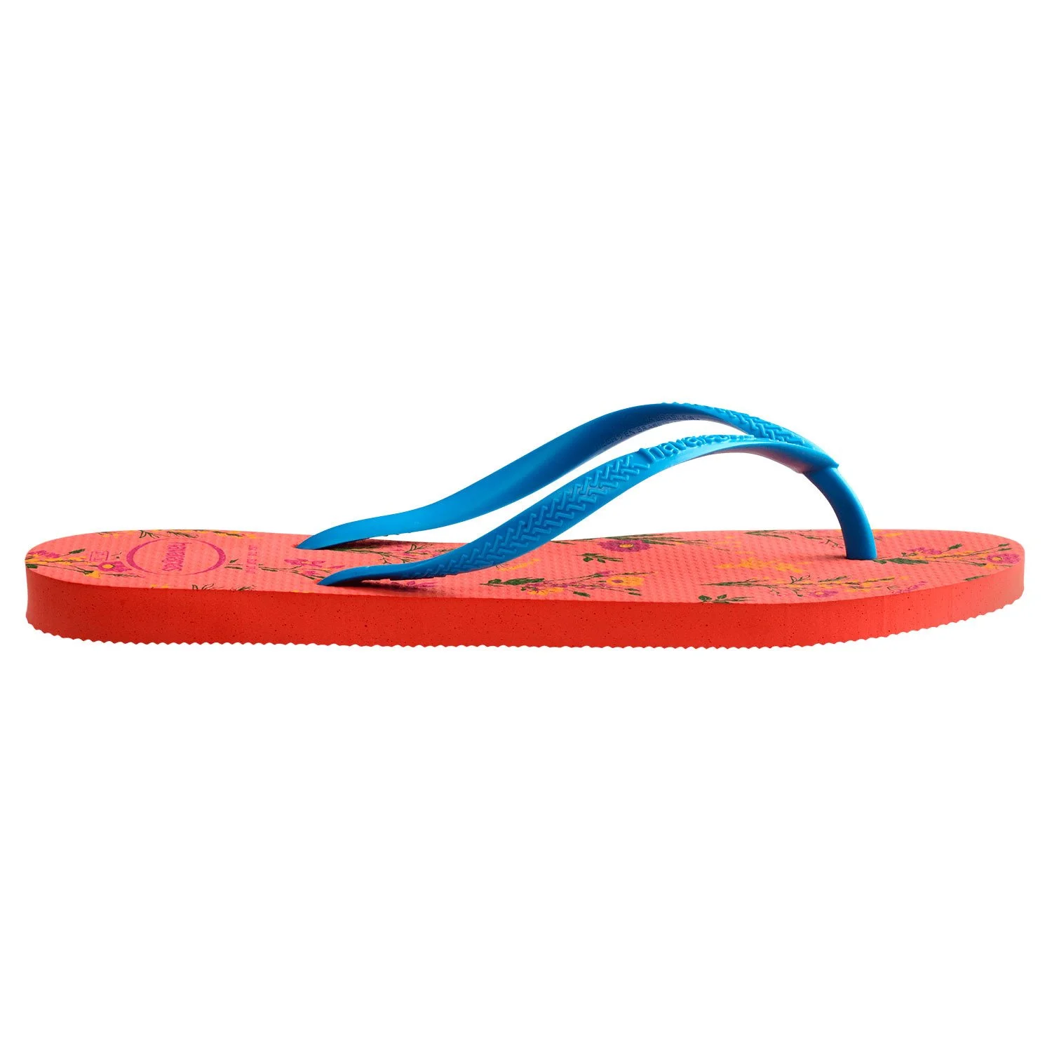 detalle de la suela de las sandalias havaianas