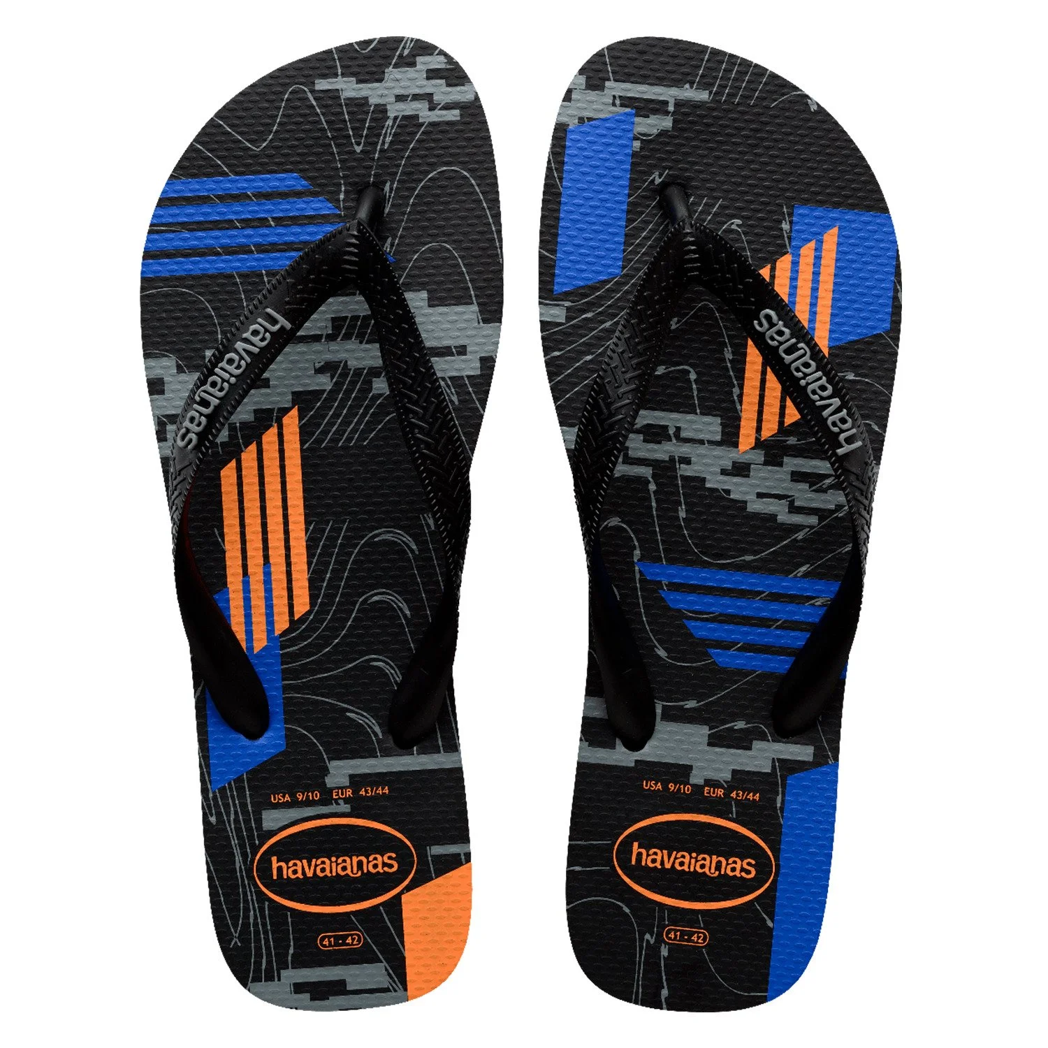 sandalias havaianas trend fc, calzado de caucho