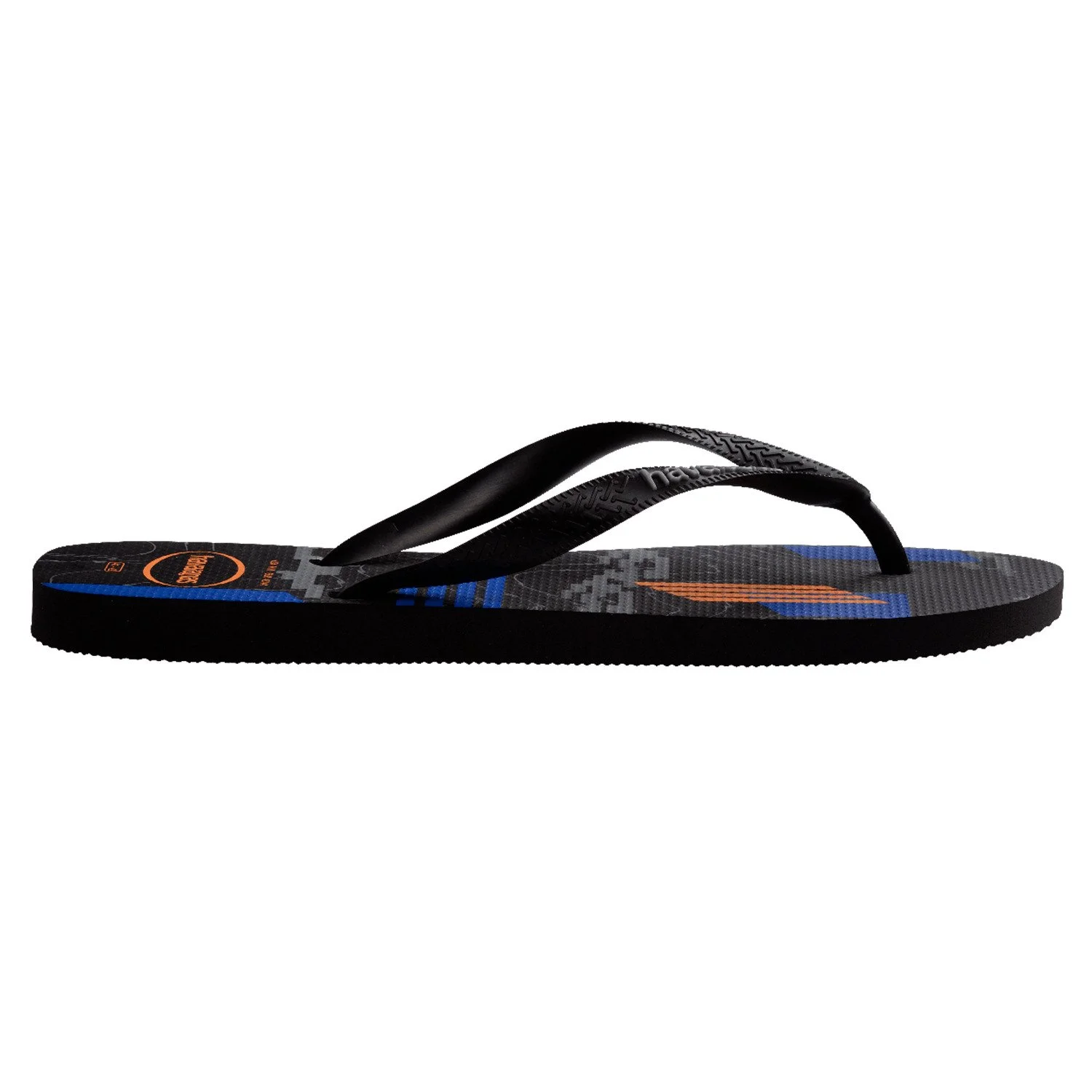detalle de la suela de las sandalias havaianas trend fc