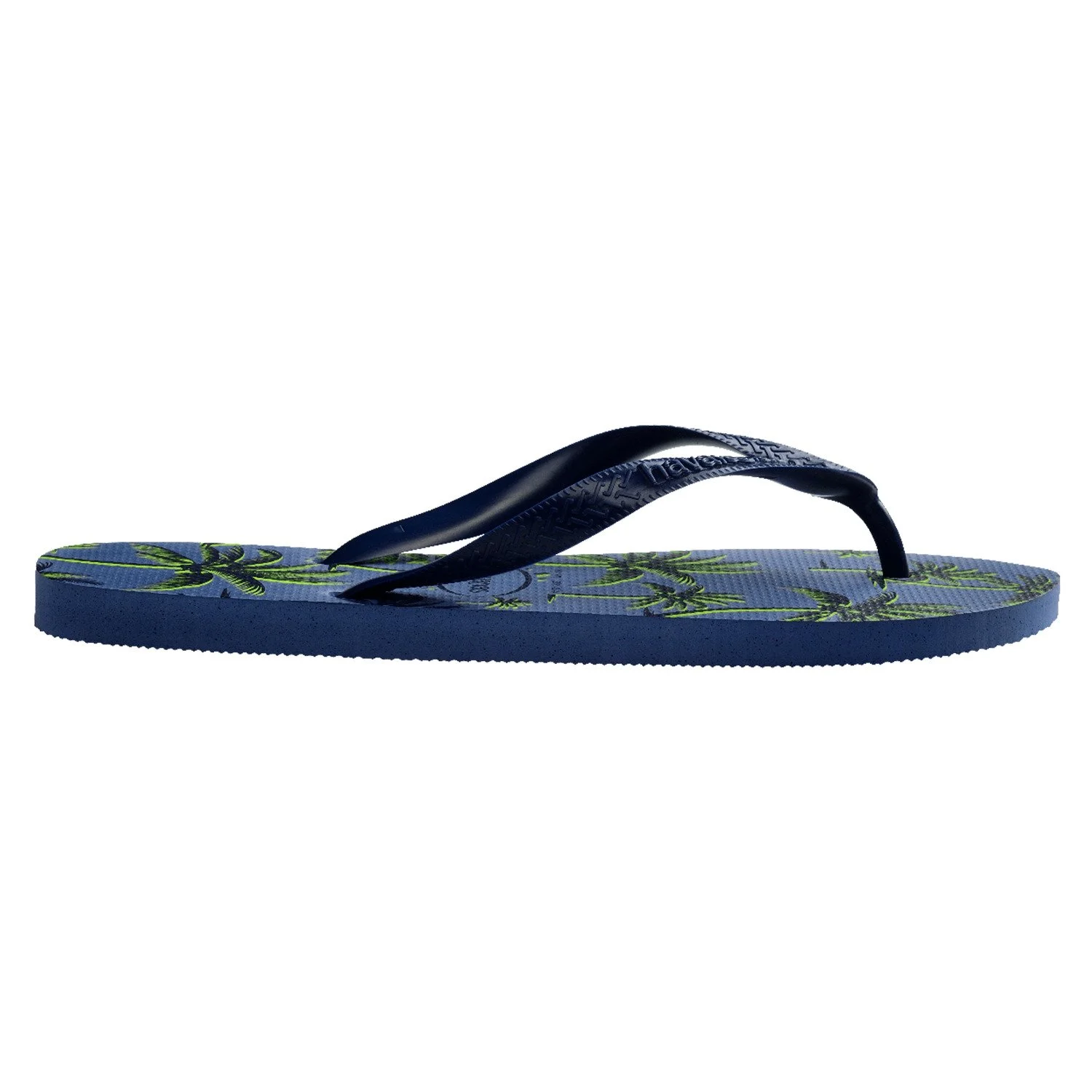 detalle de la suela de las sandalias havaianas aloha fc