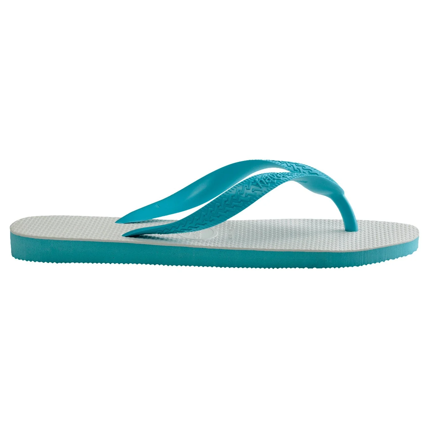 detalle de la suela de la sandalia havaianas