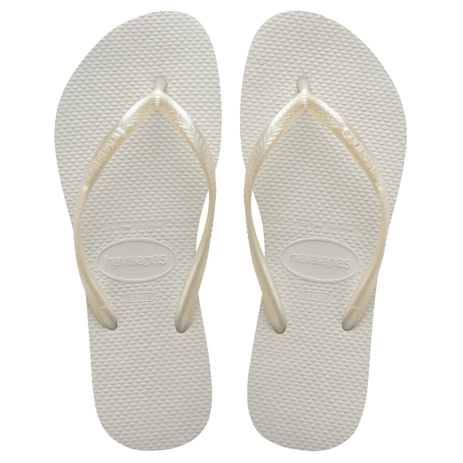 sandalias havaianas slim fc modernas de caucho