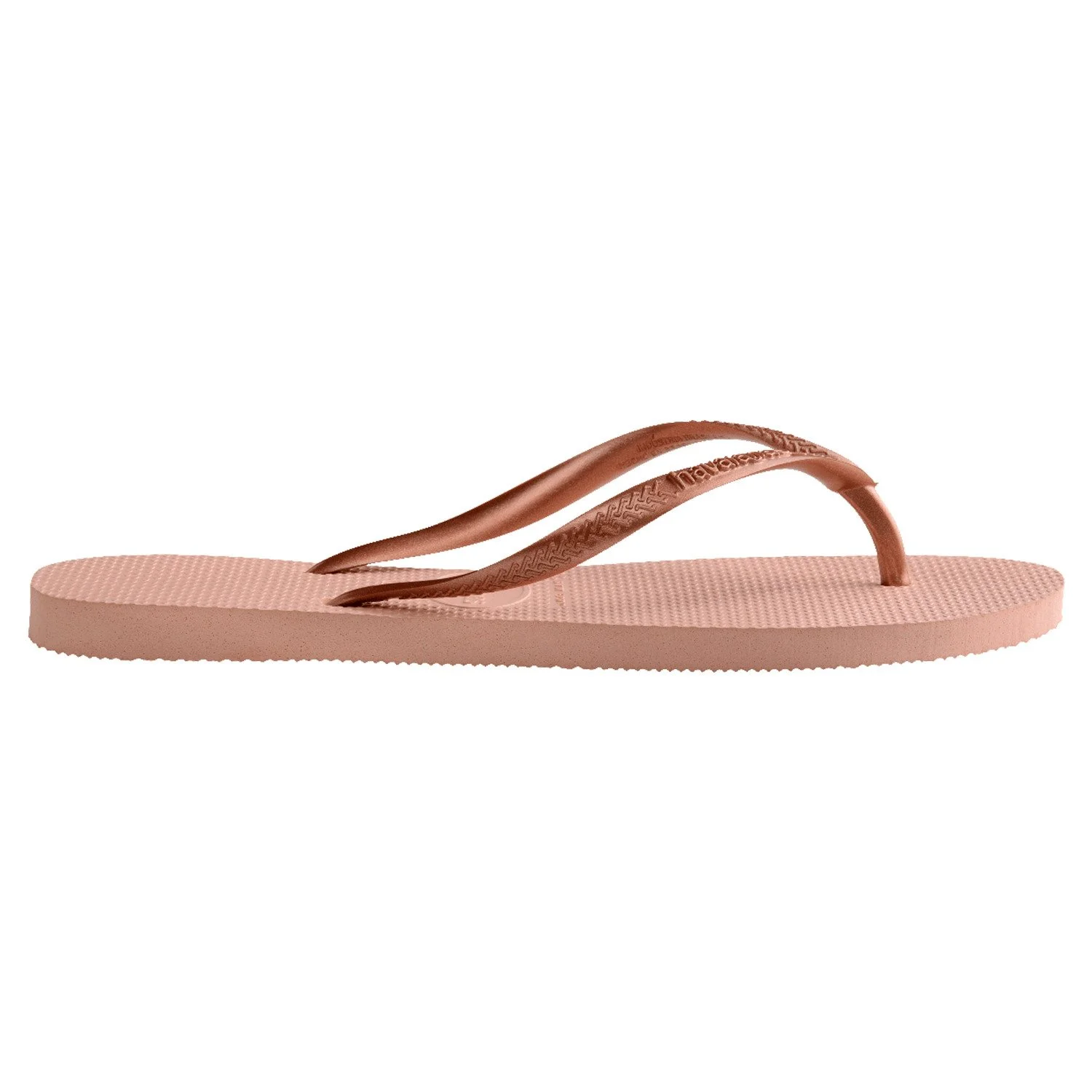 detalle de la suela de las sandalias havaianas