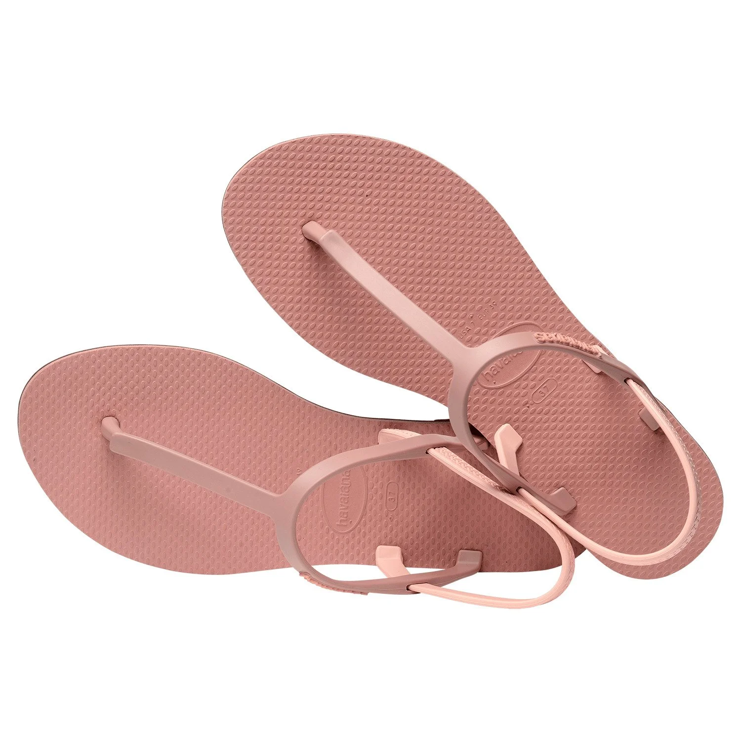 vista lateral de las sandalias havaianas you paraty fc