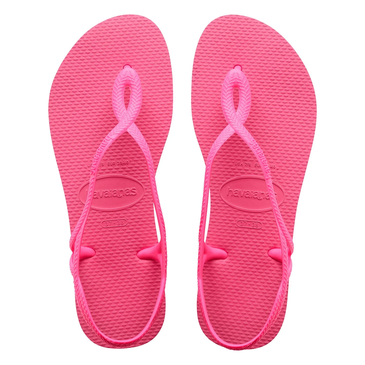 sandalias havaianas luna fc originales de caucho