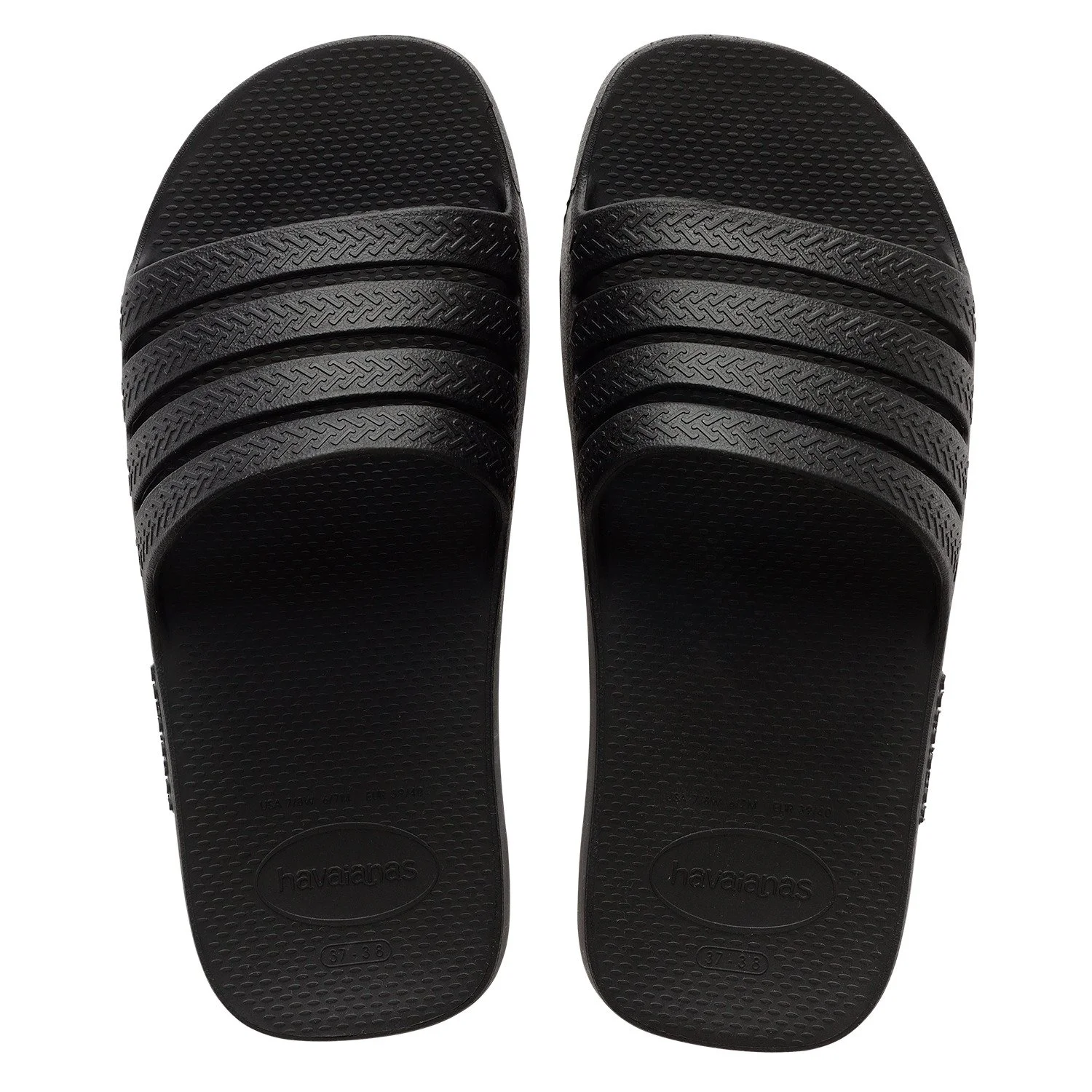 sandalias havaianas ligeras stradi fc de cuero